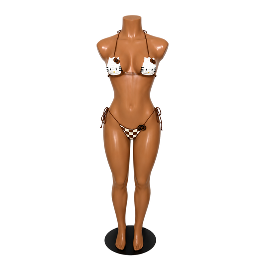 Brown HK Swimsuit