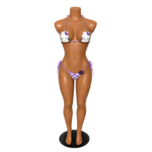 Purple HK Swimsuit