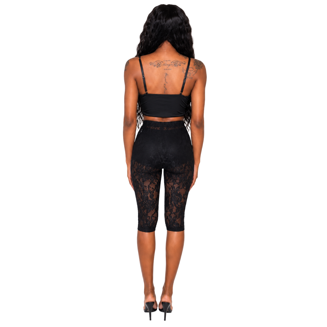 Midnight Lace Set